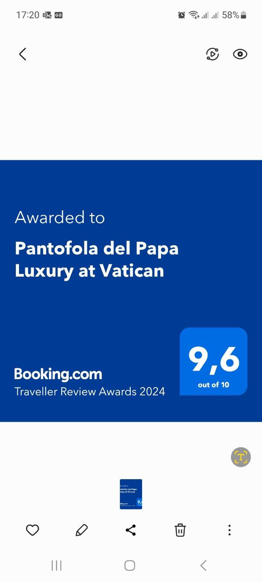 Apartmán Pantofola Del Papa Luxury At Vatican Řím Exteriér fotografie